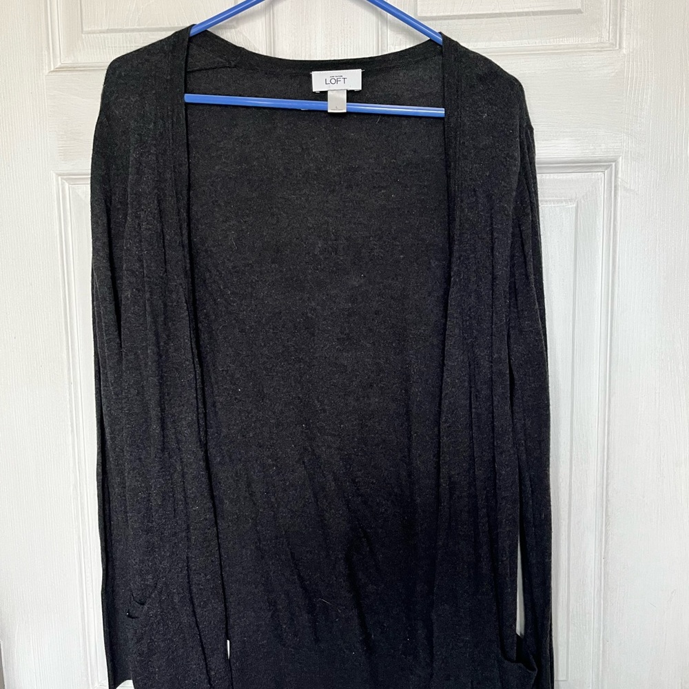 LOFT SIZE LARGE CARDIGAN